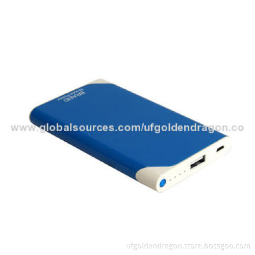 4500mAh ultra Slim power bank, external power bank, portable USB battery charger for mobileNew